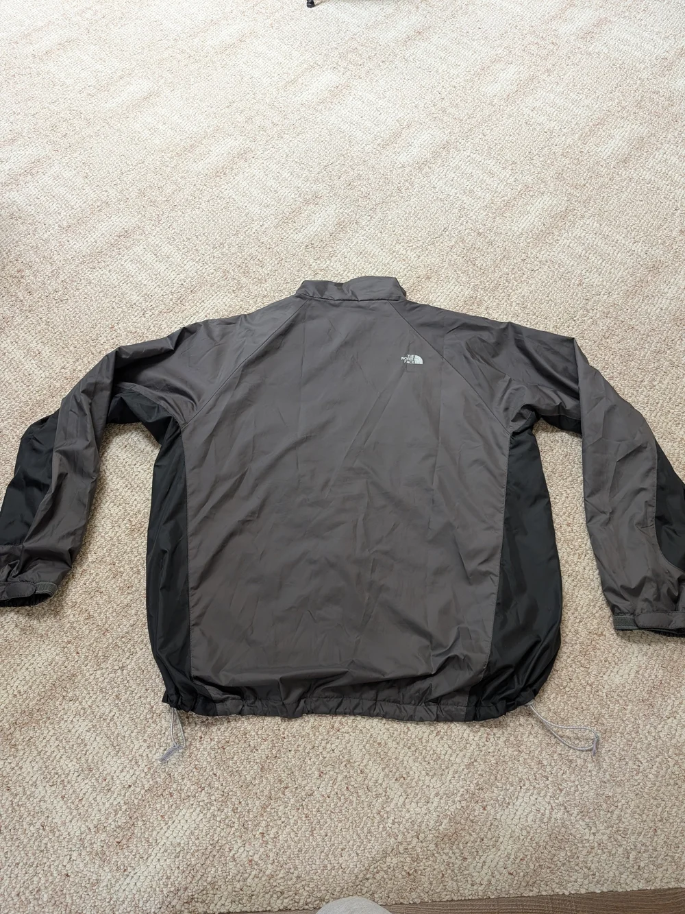 The North Face Men's Gray Windbreaker Jacket